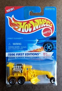 Vintage Hot Wheels STREET CLEVER gelb 373 1996 FIRST EDITION SERIE 4/12 1:64 5 SP - Bild 1 von 15