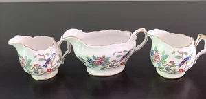3 Stück Aynsley Pembroke England Vintage Fine Bone China 24K Goldrand Milchkännchen - Bild 1 von 9