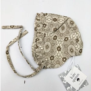 Kate Quinn Nairobi braun & creme Rüschen Mütze - 6-12 Monate - Bild 1 von 2