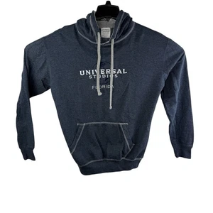 Vintage Herren Medium Faded Spell Out Universal Studios Florida Hoodie Sweatshirt grau - Bild 1 von 5