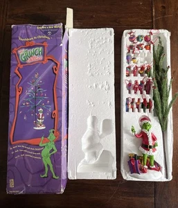 Abteilung 56 Dr. Seuss Grinch "Countdown to Christmas" Adventsbaum 23" LESEN - Bild 1 von 19