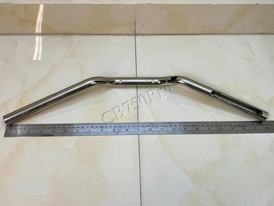 Guidão de aço inoxidável Honda SS50 SS90 CL50 CL70 CD50 CD65 CD90 S50 S65 C110 - Imagem 1 de 4