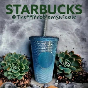 Starbucks Blue Ombre Jeweled Grande Tumbler - Bild 1 von 9