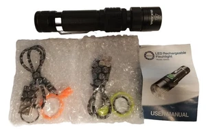 Linterna LED táctica súper brillante recargable camping BUCASA S2500 3 MODOS - Imagen 1 de 18