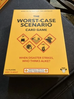 El peor de los casos juego de cartas escenario: cuando ocurre un desastre, ¿quién piensa igual? Foto 1 de 4