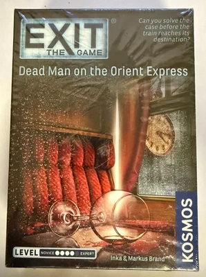 Exit The Game -Dead Man on The Orient Express Kosmos New In Shrink,  Board, Card - Image 1 of 4