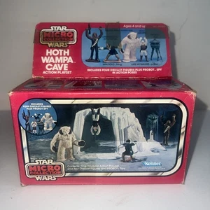 Vintage Star Wars Micro Collection Hoth Wampa Cave Komplett 1982 Kenner - Bild 1 von 18