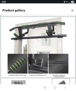 Multi-Functional Doorway Pull-Up Bar - Perfect for Various Exercises & Training - Picture 1 of 9