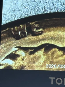 1968 S Lincoln Memorial Penny Error On Top Rim High Grade No Reserve - Picture 1 of 12