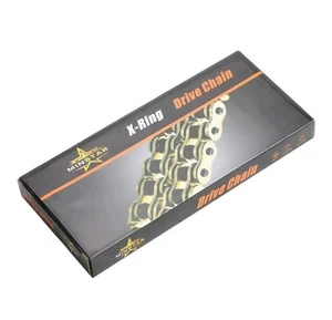 525 Chain 110 Links With Connecting Master Link, X-Ring Gold - Bild 1 von 6