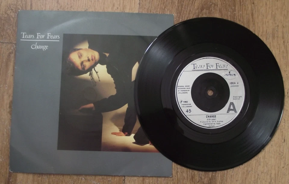 Change by Tears for Fears Mercury Idea 4 7" vinyl record picture sleeve - Image 1 of 1