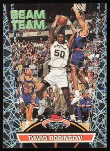 David Robinson 1992-93 Stadium Club Beam Team Members Only #20 - Spurs - Picture 1 of 2