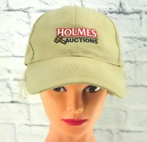 HOLMES SUBASTAS Unisex Bordado Beige Correa Adulto Gorra de Béisbol Sombrero - Imagen 1 de 7