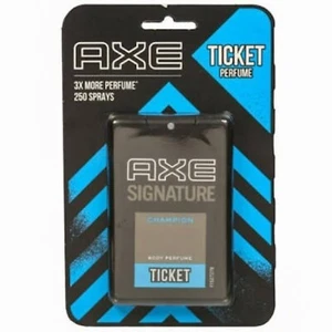 2X AXE Signature Champion Ticket Perfume, 17 ml Free Shipping - Picture 1 of 5