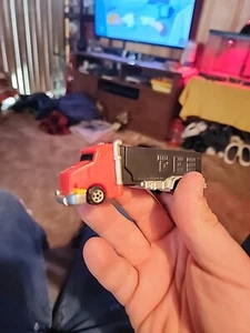 PEZ Spender - LKW rot/schwarz/silberner Rand - Bild 1 von 5