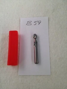 1 NEW USA #14 (.1820") SOLID CARBIDE SPIRAL STUB DRILL. 1-1/2" OAL (B59) - Picture 1 of 1