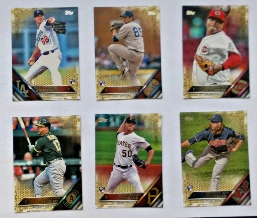 2016 TOPPS UPDATE SERIES GOLD PARALLEL /2016 - COMPLETE YOUR SET - Image 1 of 4