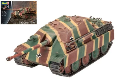 KIT MODELLINO MILITARE REVELL CARRO ARMATO JAGDPANTHER SD.KFZ.173 SCALA 1/72 - Immagine 1 di 4