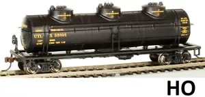 HO - UTLX #59814 - 40' Three Dome Tank Car - BAC-17109 - Picture 1 of 2