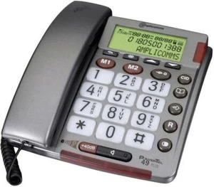 Amplicomms Powertel 49 plus Schnurgebundenes Seniorentelefon mit 40dB - Bild 1 von 1