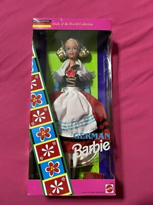 Немецкие куклы Барби мировой коллекции винтажный 1994 Октоберфест платье новый - Изображение 1 из 4