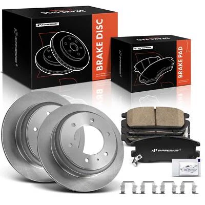 A-Premium 6x Rear Disc Rotor & Ceramic Brake Pad for Honda Passport Acura Isuzu - Image 1 of 4