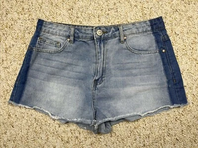 Pantalones cortos de mezclilla elásticos Forever 21 talla 28 (cintura 30") Foto 1 de 4