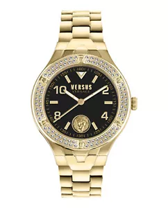 Versus Versace Womens Gold 38mm Bracelet Fashion Watch - Picture 1 of 4