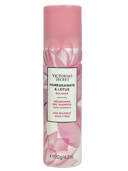 VICTORIA'S SECRET CHAMPÚ SECO NUTRITIVO GRANADA Y LOTO VITAMINA E 4,2 OZ Foto 1 de 1