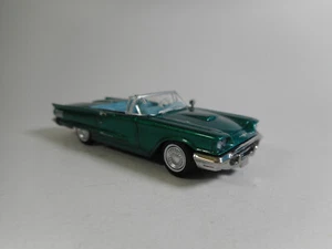 Brekina 1:87 1960 Ford Thunderbird Convertible Green Finished Model - Picture 1 of 5