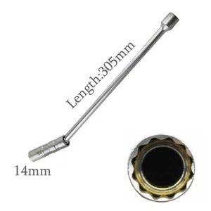 14mm 3/8" Drive Thin Wall Joint Spark Plug Socket Removal Tool Universal for BMW - Picture 1 of 7