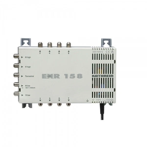 Kathrein EXR 158 5/8 Assis Multi-Switch Répartition Système Nourrisse Quad LNB - Bild 1 von 1