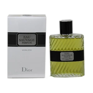 CHRISTIAN DIOR EAU SAUVAGE PARFUM SPRAY 100 ML/3.4 FL.OZ. NIB - Picture 1 of 1