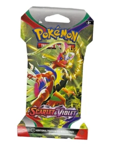 NEW - Pokémon TCG Pack - Scarlet & Violet Sleeved Booster Pack - 10 Cards - Picture 1 of 7