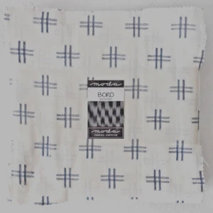 FABRIC - MODA BORO "WOVENS" LAYER CAKE, (42) SQUARES 10" X 10" - NIP - Picture 1 of 2