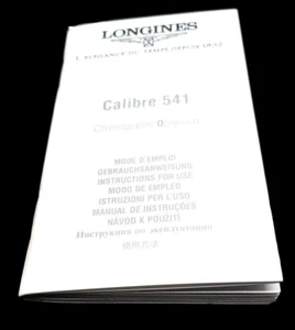 Longines - Original Book Chronografe OPOSITION Calibro 541 - 11.99 - NUOVO - Picture 1 of 5