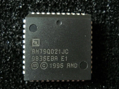 AMD AM79Q021JC PCM Codec, A/MU-Law, 1-Func, CMOS, PQCC44 (QSLAC) - Image 1 of 2