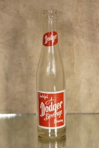 Vintage Dodger Beverage Soda Bottle Waterloo Iowa - Picture 1 of 3