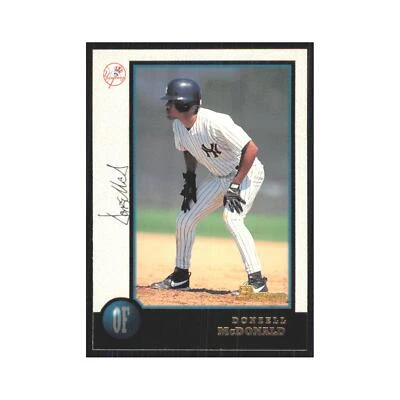 1998 Bowman Donzell McDonald Yankees #350 - Image 1 of 3