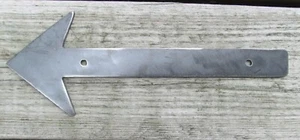 Directional Arrow for signs, address direction, or indoor use, 11" wide - Picture 1 of 3