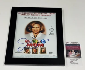 JOHN WATERS SIGNED FRAMED 8.5X11 SERIAL MOM MOVIE POSTER JSA COA - Picture 1 of 1