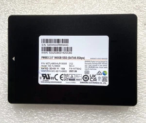SAMSUNG PM883 2.5'' 960GB SSD MZ-7LH9600 SATA 6.0Gbps MZ7LH960HAJR-00005 New - Picture 1 of 4