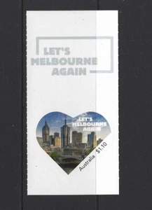 AUSTRALIEN 2020 LETS MELBOURNE AGAIN UNMONTIERT POSTFRISCH, MNH - Bild 1 von 1