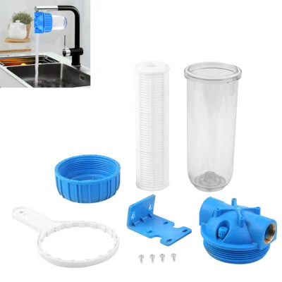 Wasserfilter Pumpen Vorfilter Wandhalter Sandfilter Vorsatzfilter 10 Zoll - Bild 1 von 4