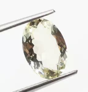 Piedra ovalada de berilo amarillo natural de 10,5 x 7,2 mm corte de berilo 1,75 quilates para hacer joyas - Imagen 1 de 6