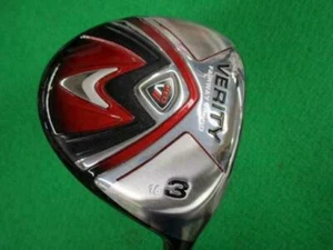 GOLF CLUBS FAIRWAY WOOD MARUMAN VERITY RED-V2 VIVID RED 3W R-FLEX 5257 MAJESTY - Picture 1 of 4