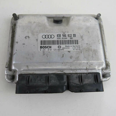 Engine control unit ECU 0281010123 Audi A3 Mk1 1996-2006 used (60024) - Image 1 of 3