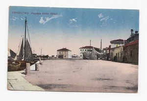 FR EX 02 Capodistria piazzale Vettor Pisani viaggiata 1921 - Imagen 1 de 1