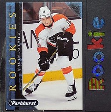 NOLAN PATRICK  RC  2017-18  UD  Parkhurst Rookies  BLUE #PR3 Philadelphia Flyers