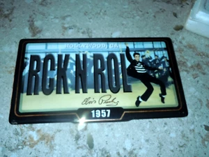 2006  ELVIS "RCK N ROL"  Porcelain plate  #A1206 COA  BRADFORD EXCH. Limited Ed. - Picture 1 of 4